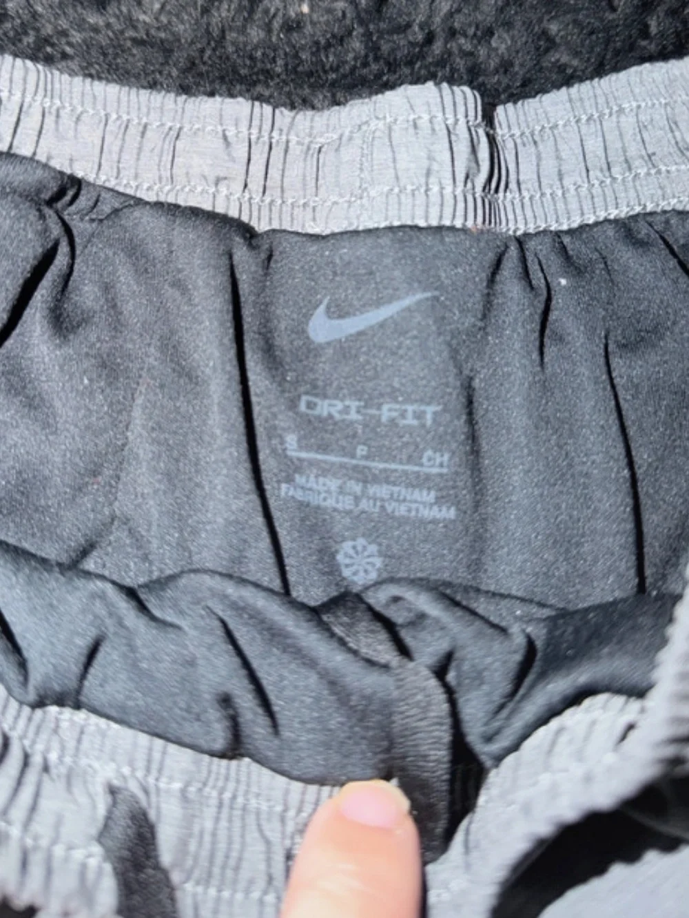 Nike kids Grey Dri-FIT Running Shorts